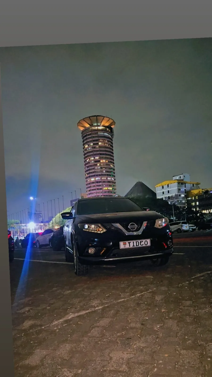 Tidco Networks branded vehicle in Nairobi